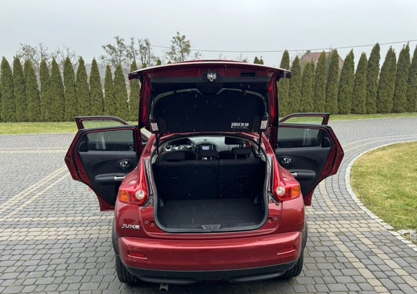 Nissan Juke cena 34900 przebieg: 168324, rok produkcji 2012 z Świerzawa małe 466